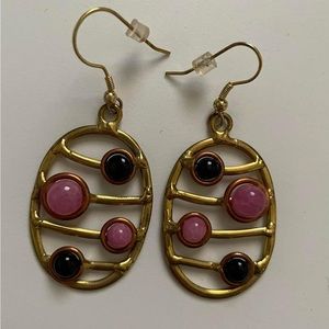 6/$20 Mixed Metal & Stone Earrings, Hand Crafted, Unique, NWOT